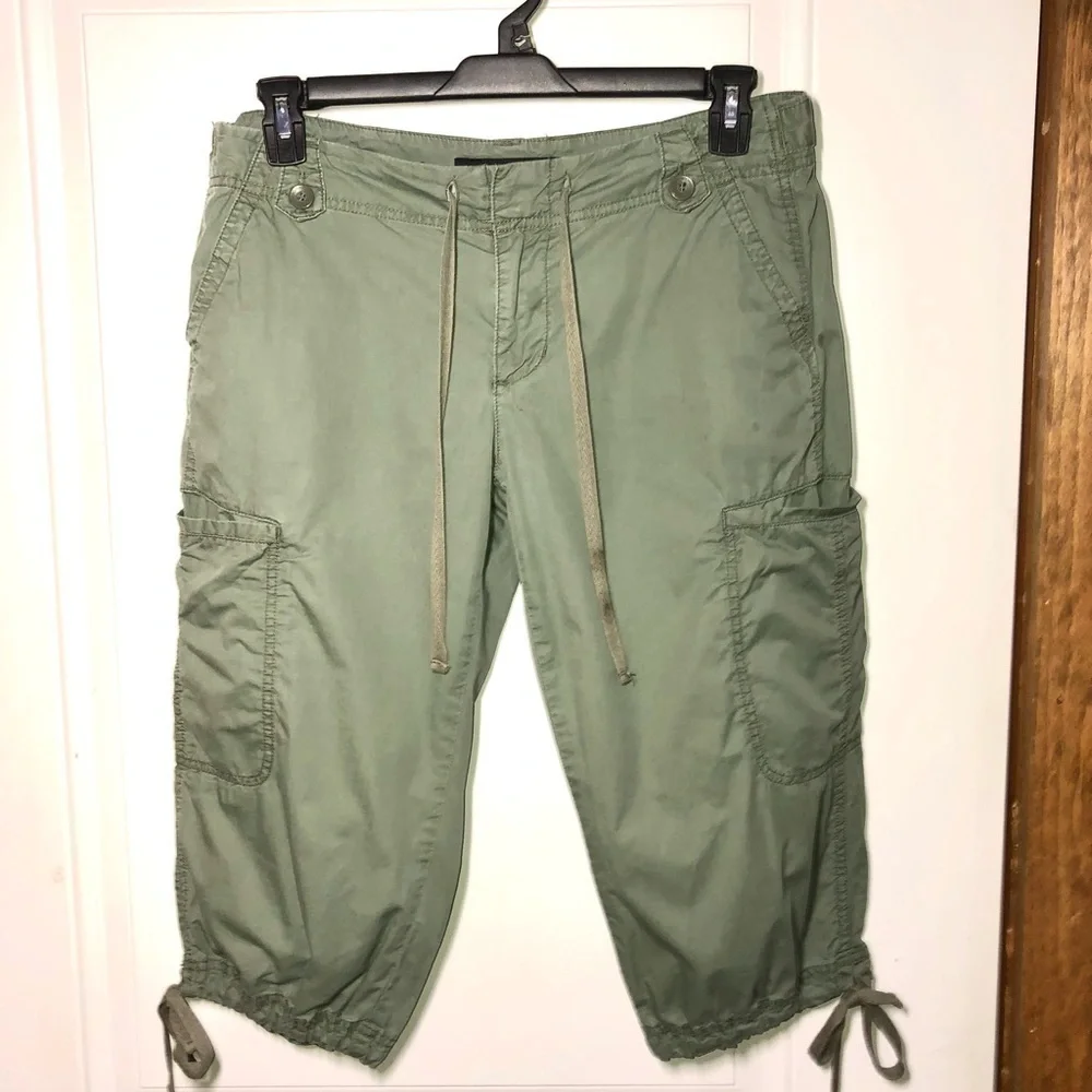 Calvin Klein army green shorts and capris both size 10